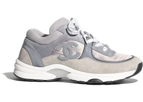 men's chanel sneakers|chanel sneakers grey suede.